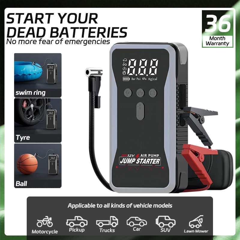 Portable Jump Starter - New 1000A Car Jump Starter Power