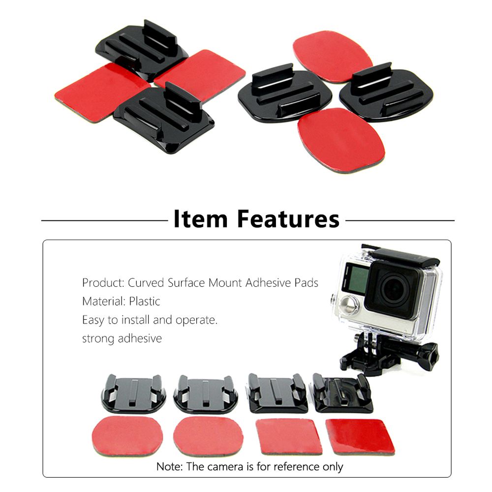 Car Accessories Xiaomi - Car Helmet Camera Adhesive Sticker Holder