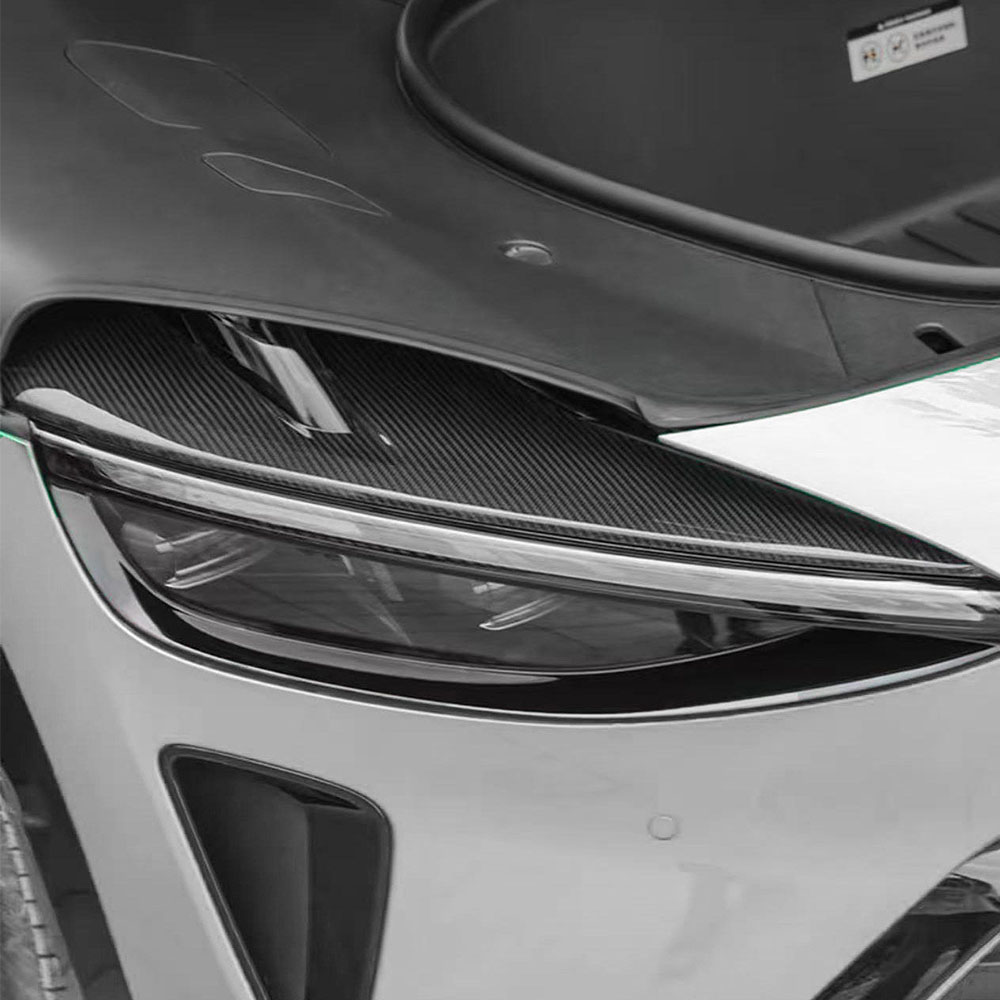 Car Accessories Xiaomi - 2 Pcs Carbon Fiber Pattern Lamp