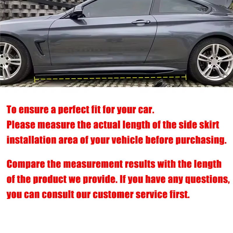 2.18m Sectional Side Skirt Ext - Car Accessories Xiaomi recension och pris