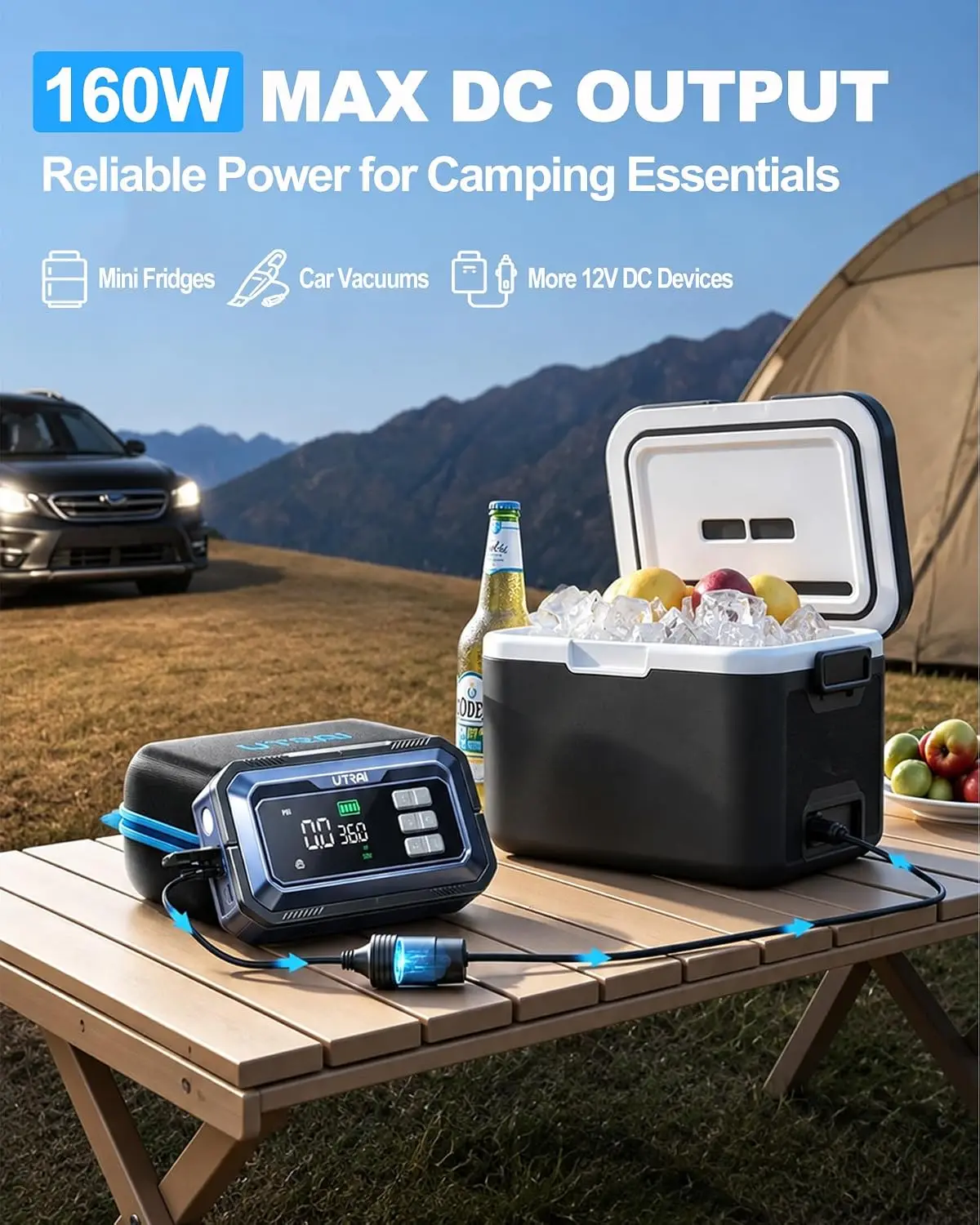 Jump Starter with Air Compress - Portable Jump Starter recension och pris