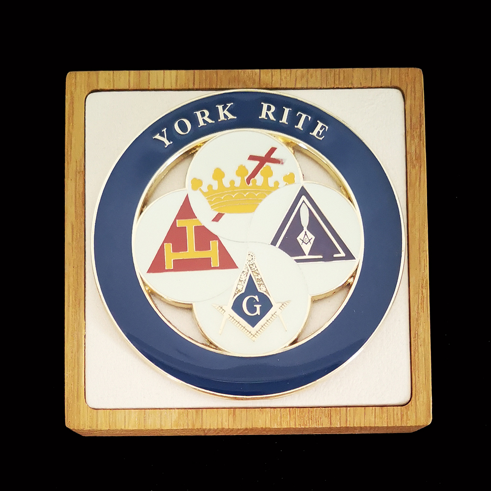 Masonic Car Emblem Badge YORK  - Car Accessories York recension och pris