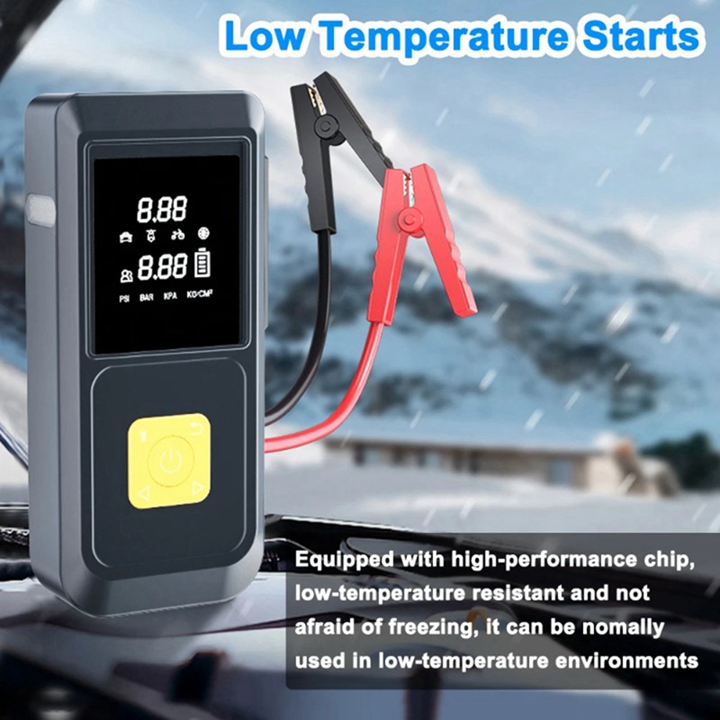 Portable Jump Starter With Air - Portable Jump Starter recension och pris
