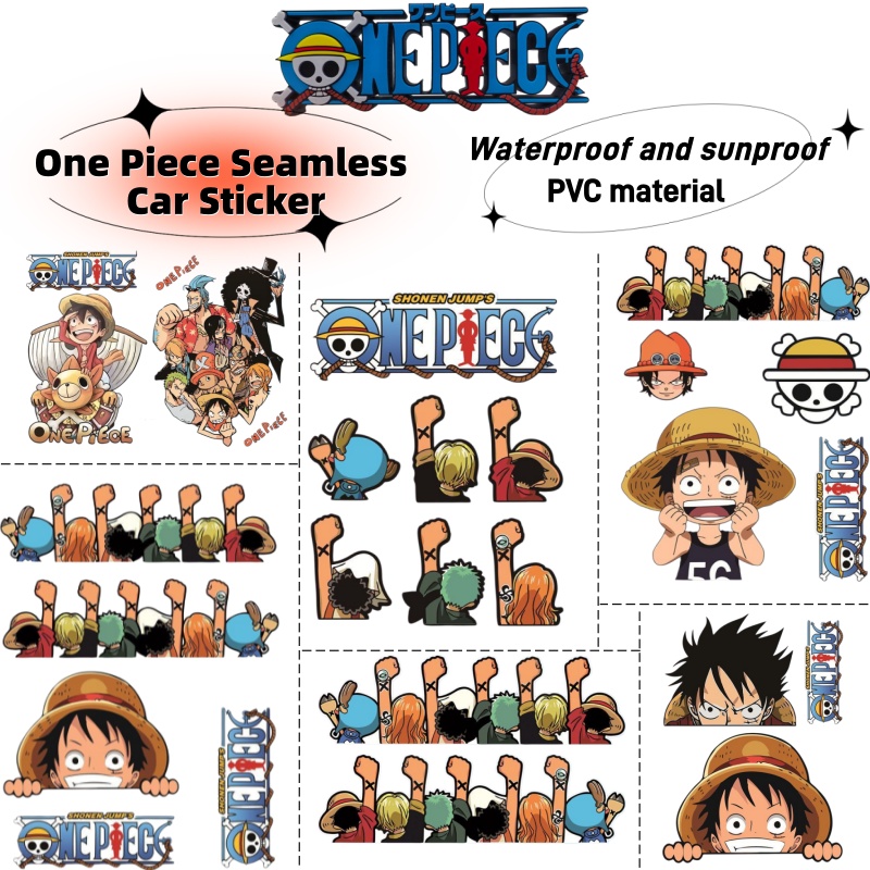 One Piece electric vehicle car - Car Accessories Sticker recension och pris