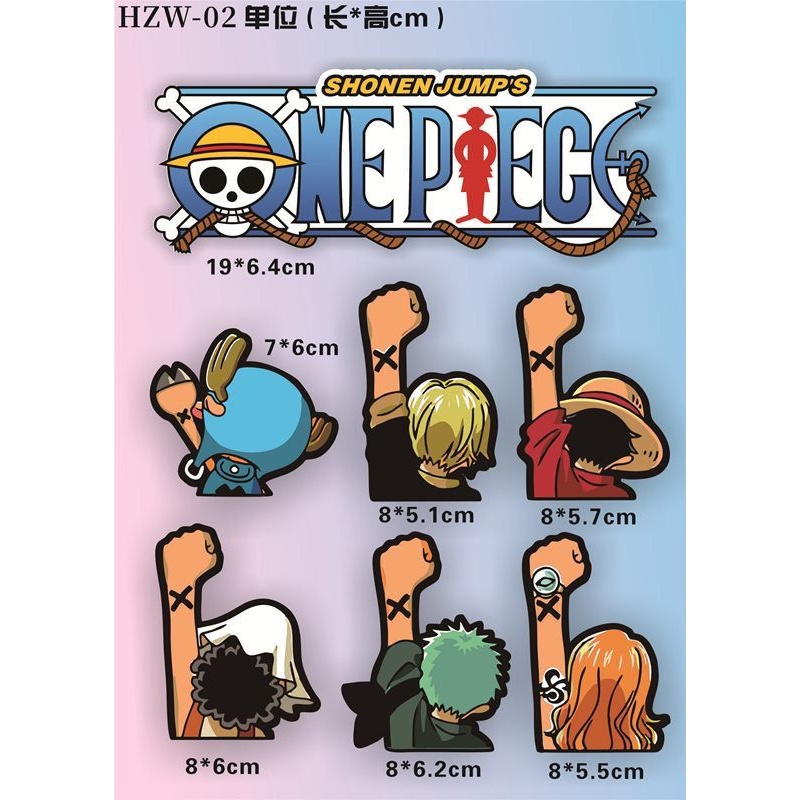 One Piece electric vehicle car - Car Accessories Sticker recension och pris
