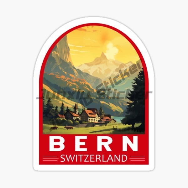 BERN SWITZERLAND Flag Car Stic - Car Accessories Usa recension och pris