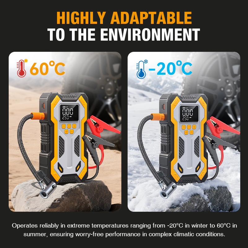 Jump Starter with Air Compress - Portable Jump Starter recension och pris