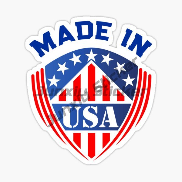 MADE IN USA Flag Vinyl Car Sti - Car Accessories Usa recension och pris