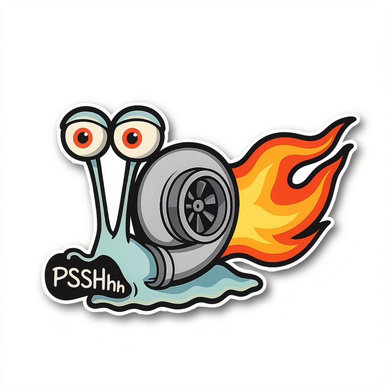 5pcs Fun Turbo Car Decal – Wat - Car Accessories Sticker recension och pris