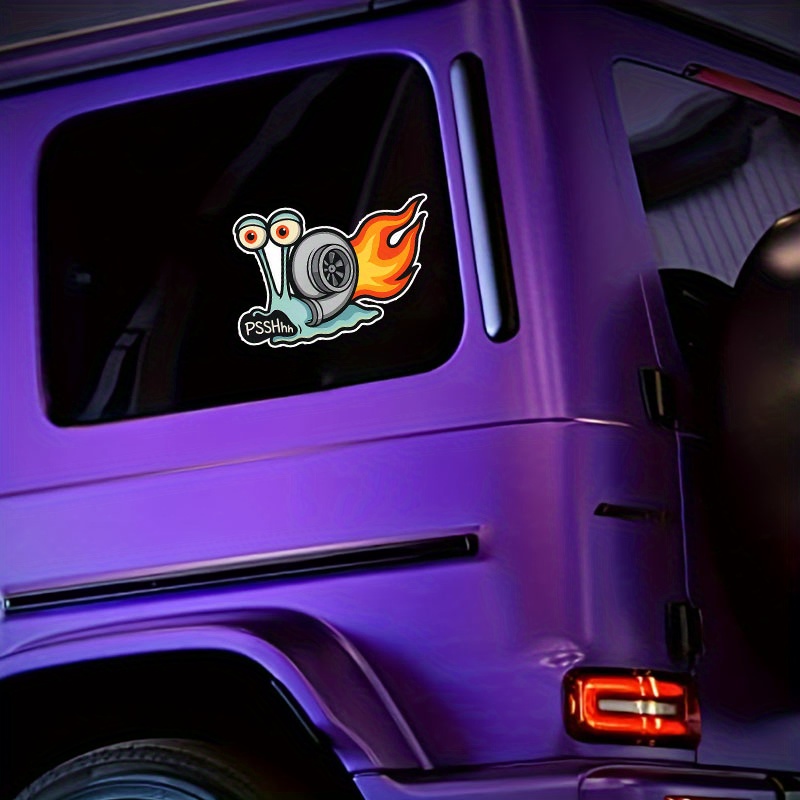 5pcs Fun Turbo Car Decal – Wat - Car Accessories Sticker recension och pris