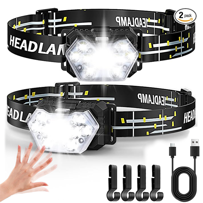 Powerful LED Sensor Headlamp U - Led Headlight Bulbs recension och pris
