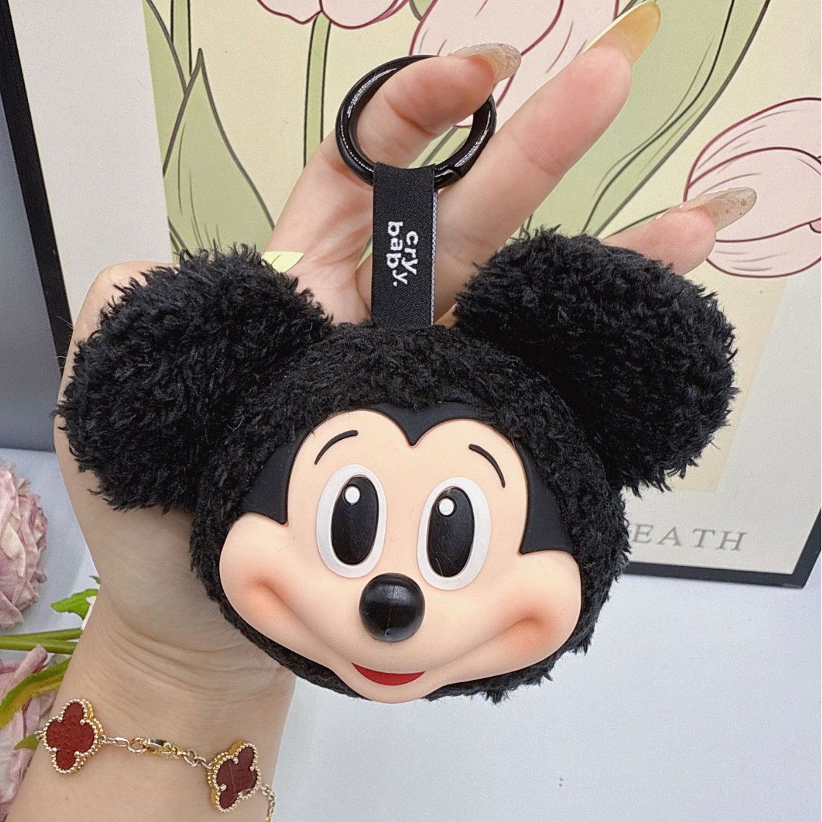 Mickey Minnie Plush Doll Keych - Car Accessories Cute recension och pris