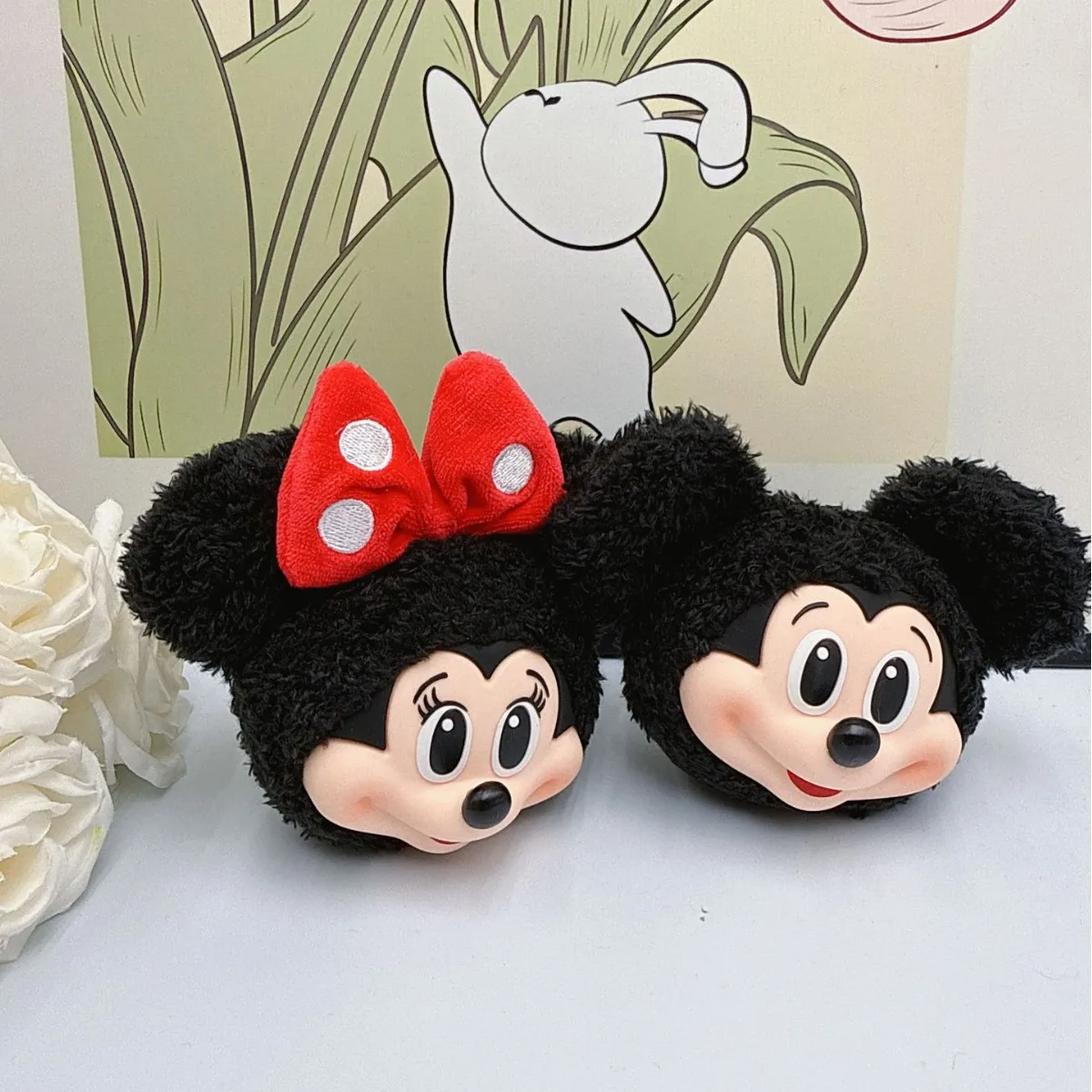 Mickey Minnie Plush Doll Keych - Car Accessories Cute recension och pris