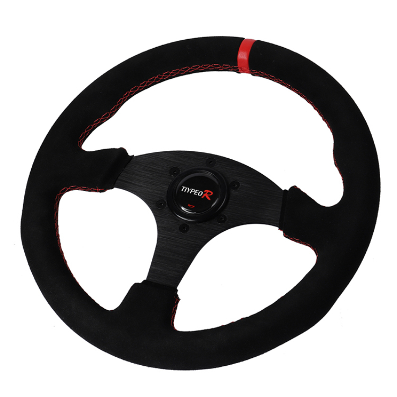Suede Racing Steering Wheel Su - Car Accessories Racing recension och pris