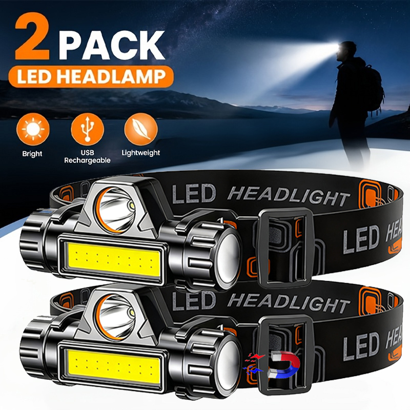 Super Bright LED Headlamp Rech - Led Headlight Bulbs recension och pris
