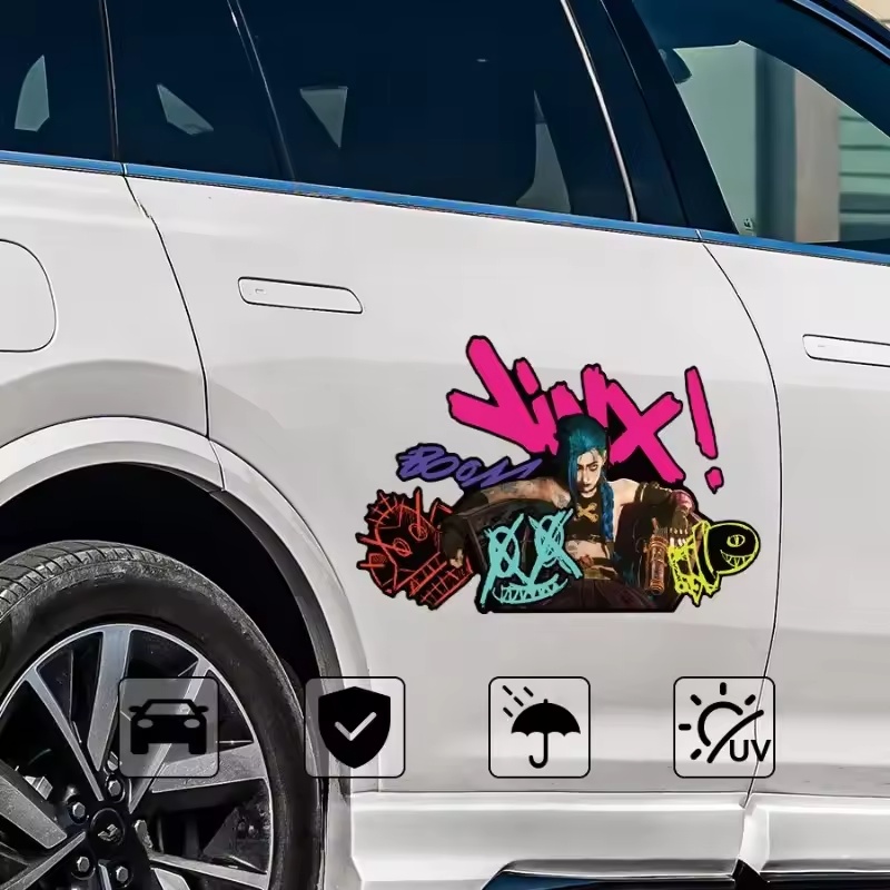 Arcane Jinx Graffiti Reflectiv - Car Accessories Sticker recension och pris