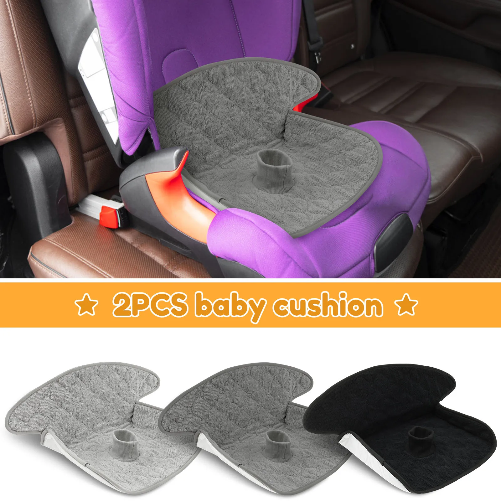 2 Pcs Baby Piddle Pad Polyeste - Car Accessories For Baby recension och pris