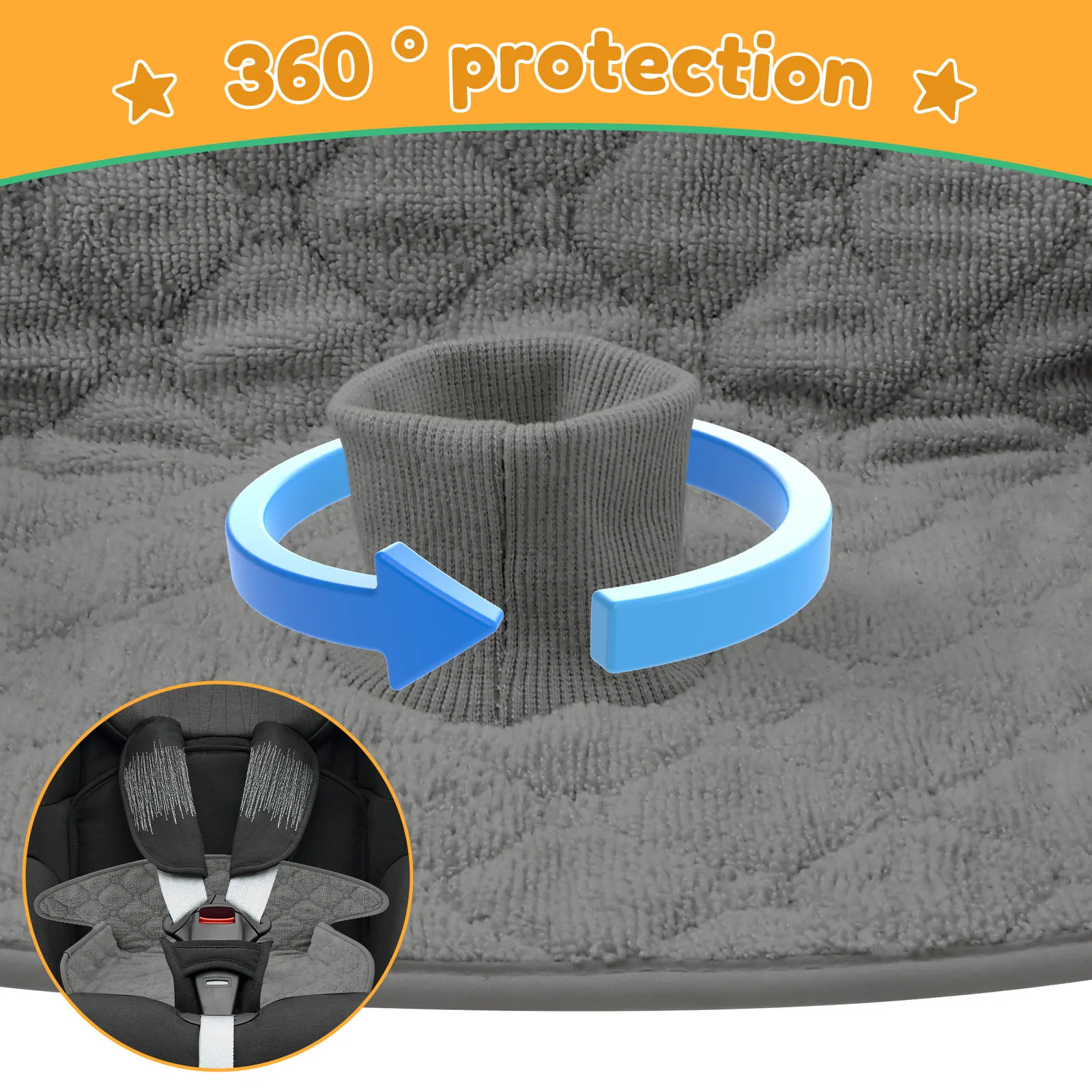 2 Pcs Baby Piddle Pad Polyeste - Car Accessories For Baby recension och pris