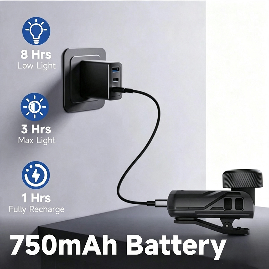 K370 EDC Flashlight USB Rechar - Led Headlight Bulbs recension och pris