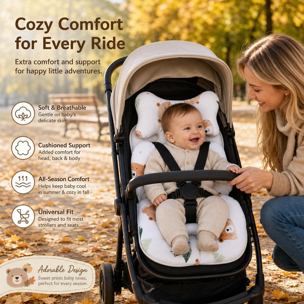 Soft Baby Stroller Seat Cushio - Car Accessories For Baby recension och pris