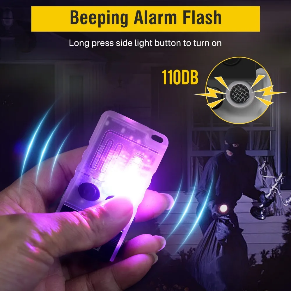 BORUiT V20 Buzzer EDC LED Keyc - Led Headlight Bulbs recension och pris