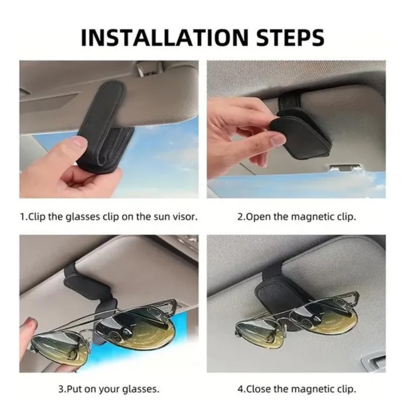 Car Sun Visor Glasses Case Hol - Car Accessories Kit recension och pris
