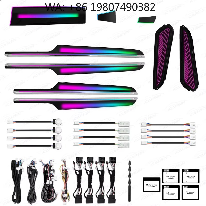 64 Color RGB Dynamic Atmospher - Car Accessories Kit recension och pris