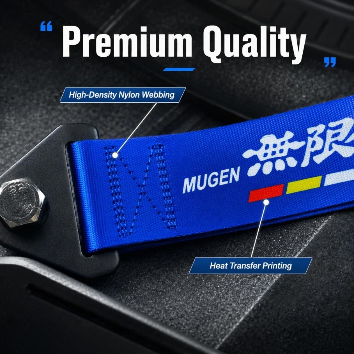 Car RACING Towing Rope JDM Dec - Car Accessories Racing recension och pris