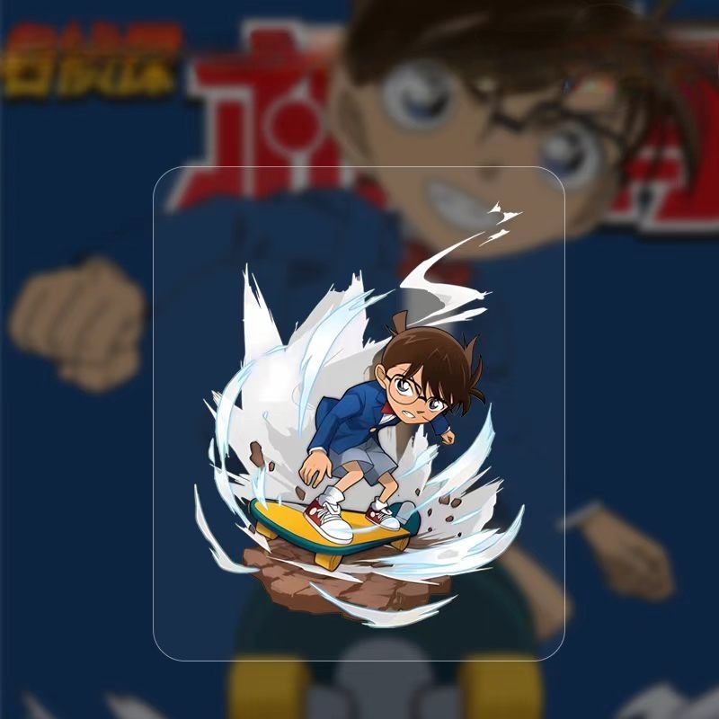 Detective Conan Cartoon Skateb - Car Accessories Sticker recension och pris