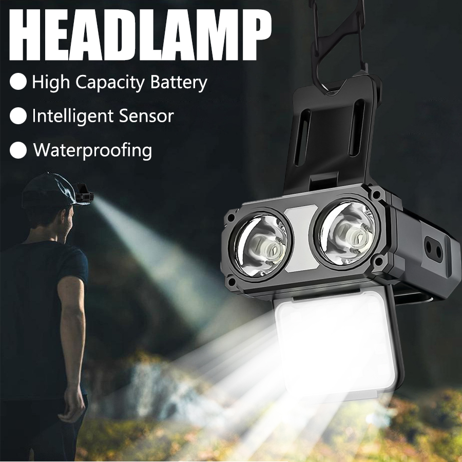Sensor COB LED Headlamp Cap Cl - Led Headlight Bulbs recension och pris