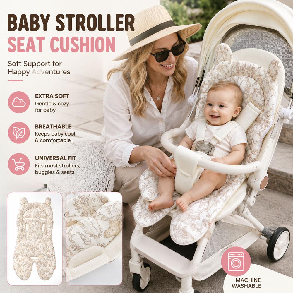 Baby Stroller Seat Cushion Sof - Car Accessories For Baby recension och pris