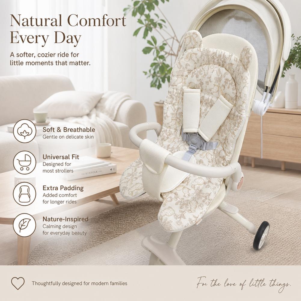 Baby Stroller Seat Cushion Sof - Car Accessories For Baby recension och pris