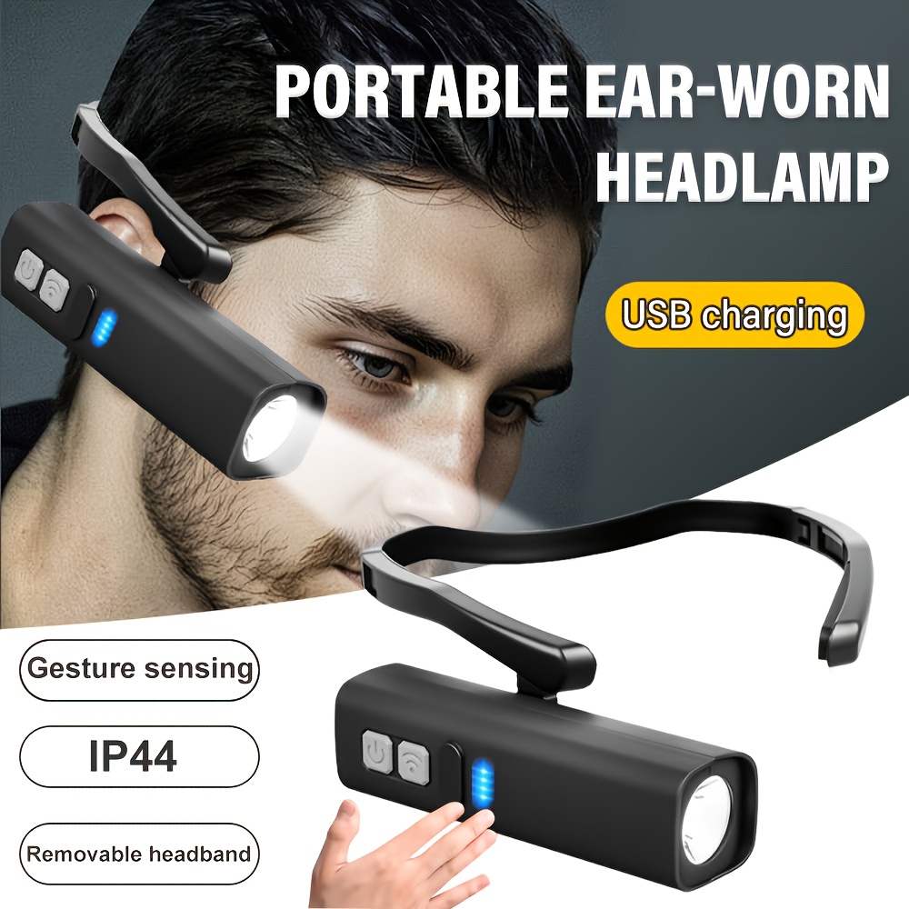 Rechargeable Ear Clip Headlamp - Led Headlight Bulbs recension och pris