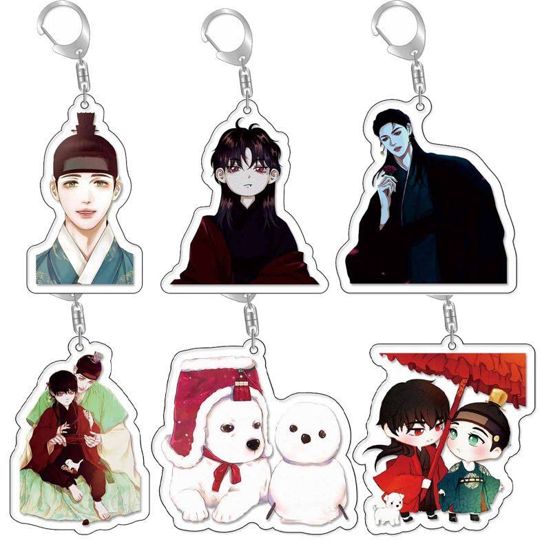 Hot Comic Q Version Acrylic Ke - Car Accessories Cute recension och pris