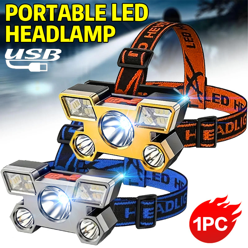 5 LED Flashlight Rechargeable  - Led Headlight Bulbs recension och pris