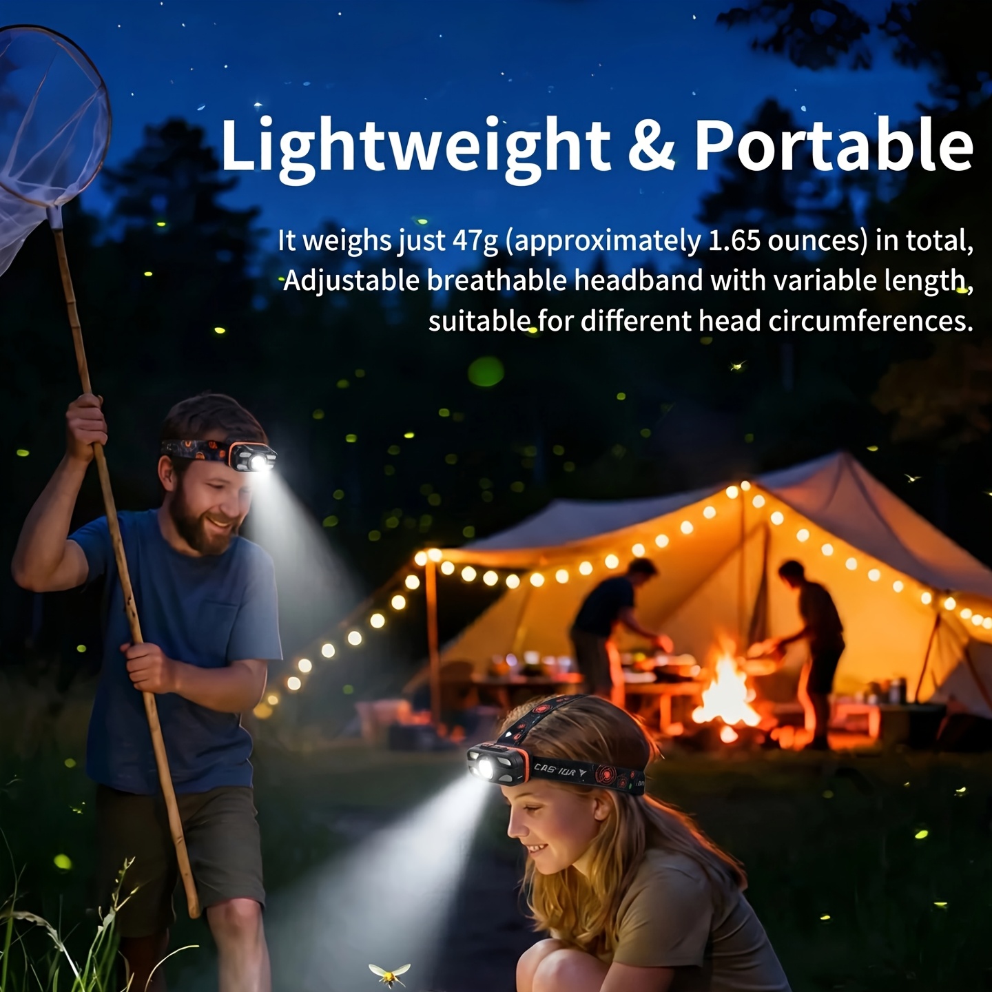 USB Rechargeable LED Headlamp  - Led Headlight Bulbs recension och pris