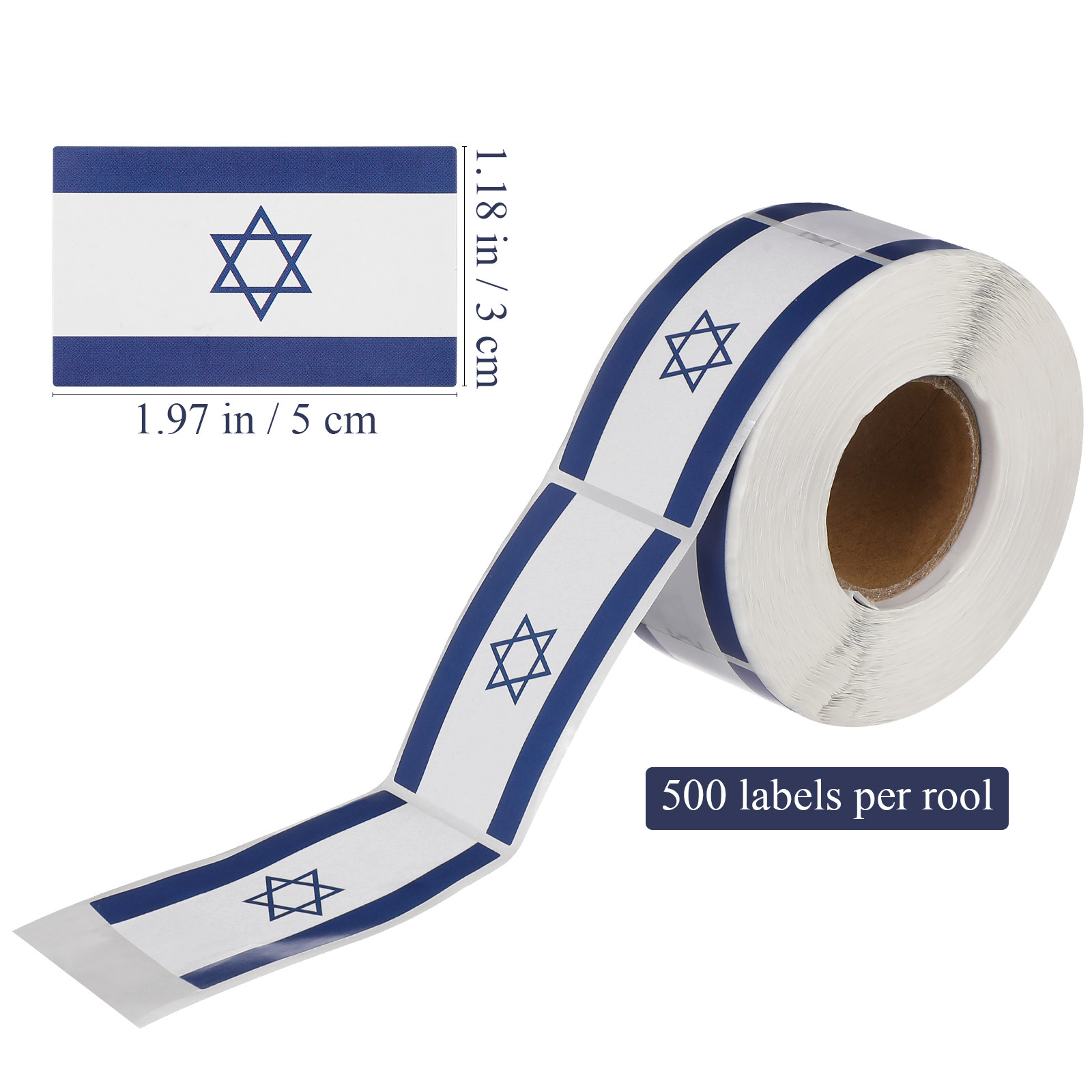1 Roll National Flag Sticker A - Car Accessories Sticker recension och pris